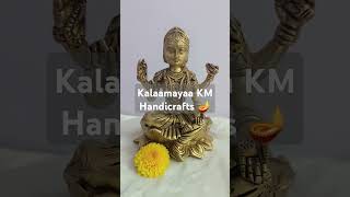 Balambigai Brass Idol divinedecor brassdecor handicrafts godidols balambikai balambigai [upl. by Ocirne]