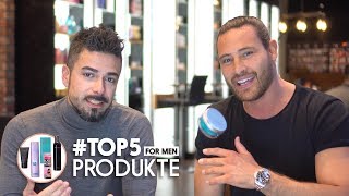 TOP 5 Haarstyling und Pflegeprodukte für Männer [upl. by Dorelle]