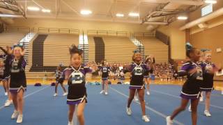 Jaylas Cheer Team Wins Again Bonner Elementary [upl. by Ashbey]