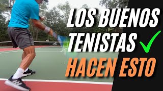 3 TIPS que todo BUEN TENISTA hace para ganar sus partidos [upl. by Ymereg]