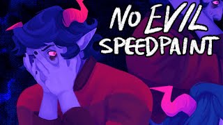 NO EVIL Vast Error Speedpaint FebMar 2024 [upl. by Ozzie]