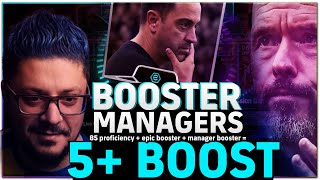 eFootball 2024 Booster managers and how to get a total of 5 on player ability [upl. by Ninel]