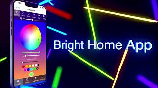 Bright Home APP  Permanent Holiday Lights  WLED [upl. by Stichter127]