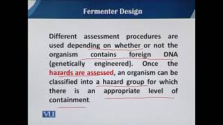 Aseptic operation and containment  Principles of Biochemical Engineering  BT513TTopic026 [upl. by Noirod663]