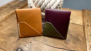 Topsider and Houbei side by side  Open Sea Leather wallets [upl. by Ammann]