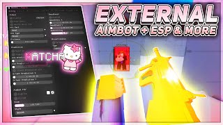 Roblox RIVALS Aimbot External Exploit MATCHA Executor Aimbot Silent Aim Triggerbot FLY  More [upl. by Saffier]