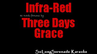 Three Days Grace  InfraRed Karaoke Version [upl. by Quint]