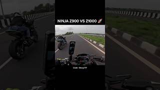 2024 NINJA Z900 VS Z1000 💥🚀 shorts trending kawasaki ninja z900 bike rider bikelife [upl. by Aihsema310]