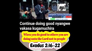 Evangelist T Muparinga Continue to do goodKuitira munhu chakanaka zvinoreva kuti wawanirwa Nyasha [upl. by Stockwell]