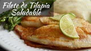 Filete de Tilapia Saludable [upl. by Euqinahc]