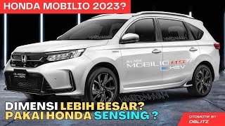 HONDA MOBILIO 2023  KABAR TERBARU MOBILIO 2023 DESAIN GANTENG MAKSIMAL DAN RACING [upl. by Anirb]