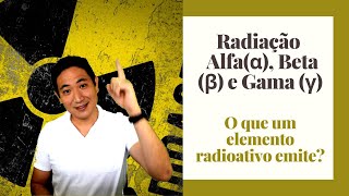 Tipos de Radiação  Alfaα Beta β e Gama γ [upl. by Nosae200]