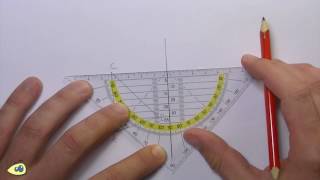 Achsenspiegelung  DreieckBeispiel mit Erklärung Geometrie Grundschule [upl. by Feliks]