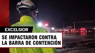 Pareja muere prensada tras accidente en la MéxicoQuerétaro [upl. by Dawn]