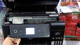 Epson L6190 L6460 Head Replacement paper jaam maintain box replace error code 310016 000032epson [upl. by Elimaj]