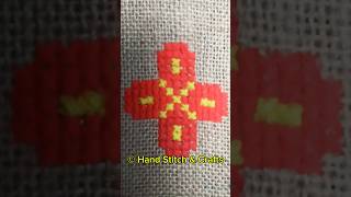 Cross stitch design  গুন সেলাই ডিজাইন [upl. by Ecaidnac]