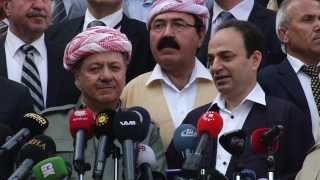 BaydemirBarzani görüşmesi sonrasında basın açıklaması [upl. by Judas]