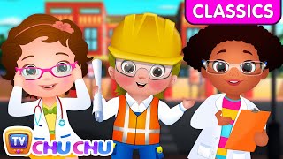 The Jobs Song  Professions Nursery Rhyme  Kids Songs and Learning Videos for Babies by ChuChu TV [upl. by Aynatahs]