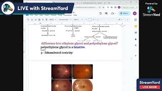 LIVE STREAMYARDCRAO CRVO Pineal Cherry red spot Optic Atrophy amp neuritis Marcus gun ARP FEF 8 [upl. by Newbill]