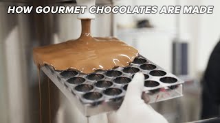 How Gourmet Chocolates Are Made • Tasty [upl. by Uliram917]