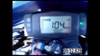 Yamaha xt 125R acceleration [upl. by Airemahs763]