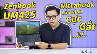 Review Zenbook UM425 Ultrabook trang bị CPU AMD Cực Mạnh  LaptopAZ  LAPTOP AZ [upl. by Dnarud958]