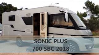 Caravanas Turmo Adria Sonic Plus 700 SBC 2018 [upl. by Ambert]