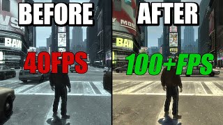 COMO OPTIMIZAR y AUMENTAR FPS de GTA IV  GUIA DEFINITIVA 2023 [upl. by Malka]