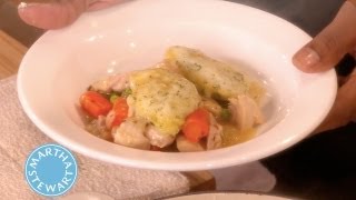 HomeStyle Chicken and Dumplings⎢Martha Stewart [upl. by Matrona46]