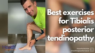 Exercises for tibialis posterior tendinopathy [upl. by Jacinto]