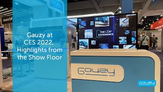 Gauzy at CES 2022 Highlights from the Show Floor [upl. by Harehs775]