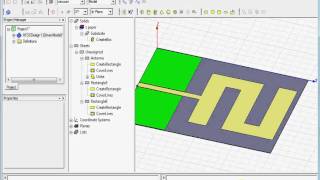 Ansoft HFSS z Antenna tutorial [upl. by Derwood569]