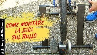 Come montare la bici sul rullo [upl. by Anastasius]