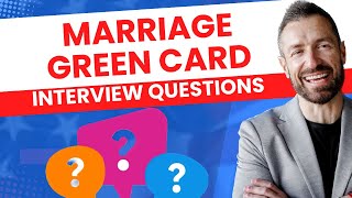 Marriage Green Card Interview Expectations amp Tips 2024 [upl. by Leahicm]