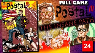 Postal III The Insane Path PC Longplay FULL GAME No Commentary [upl. by Drofxer]