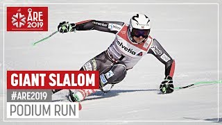 Henrik Kristoffersen  Gold Medal  Mens Giant Slalom  Are  FIS World Alpine Ski Championships [upl. by Yelsgnik395]