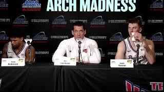 2024 Arch Madness Game 6 Press Conference  UNI [upl. by Aretak]