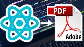 jsPDF Tutorial  Generate PDF in React  React jsPDF Example [upl. by Hecht]