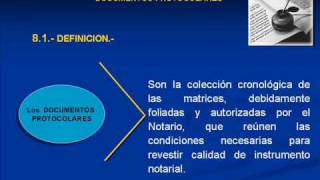 VIDEOCAST  LOS DOCUMENTOS NOTARIALES [upl. by Shama]