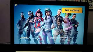 Fortnite on SSD  Acer Aspire A51551g MX150 [upl. by Booma]