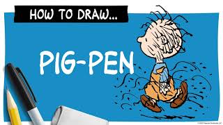 How to Draw PigPen [upl. by Rosdniw]