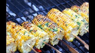 How To Grill Corn On The Cob  Grilled Corn Recipe  Cait Straight Up [upl. by Layne]