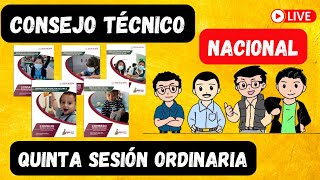 EN VIVO 🔴  QUINTA SESIÓN ORDINARIA DE CONSEJO TÉCNICO NACIONAL [upl. by Peednus665]