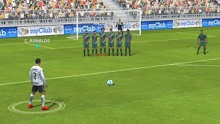 SAI GOL DE FALTA 5  PES 2018 Mobile [upl. by Otrevire]