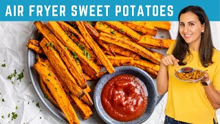 AIR FRYER Sweet Potato Fries [upl. by Thaddaus]