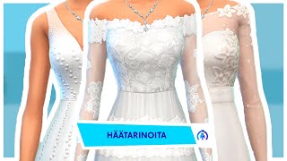 NÄÄ MEKOT ON KYLLÄ UPEITA 😍  The Sims 4  Häätarinoita [upl. by Opalina]