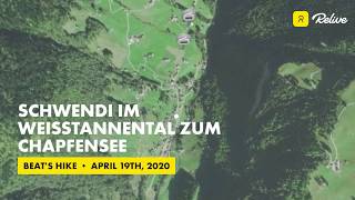 Wanderung von Schwendi im Weisstannental über Vermol zum Chapfensee [upl. by Nlyak]