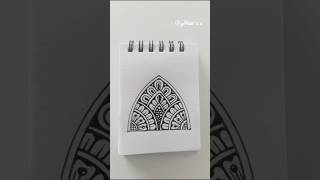 illustration zentangle zen doodle lineart drawing illusion art linearart [upl. by Arelc]