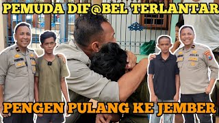 PULANG DINAS LIHAT NAK KECIL YATIM PIATU DIFBEL TERLANTR JALAN KAKI PENGEN PULANG KE JEMBER [upl. by Race330]