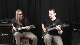 Ihsahn amp Samoth from Emperor guitar session [upl. by Maryann]